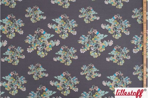 Bio Summersweat - Fiori - grau - Lillestoff